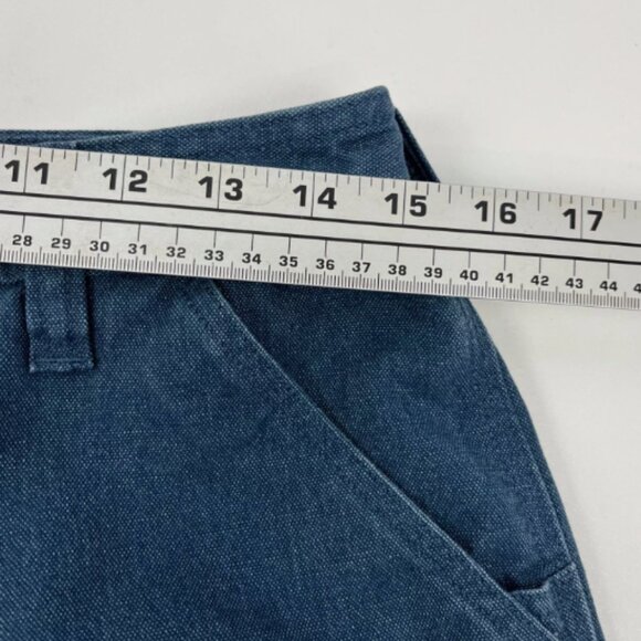 Patagonia All Seasons Double Knee Work Pants Blue Hemp Organic Jeans - Picture 11 of 16